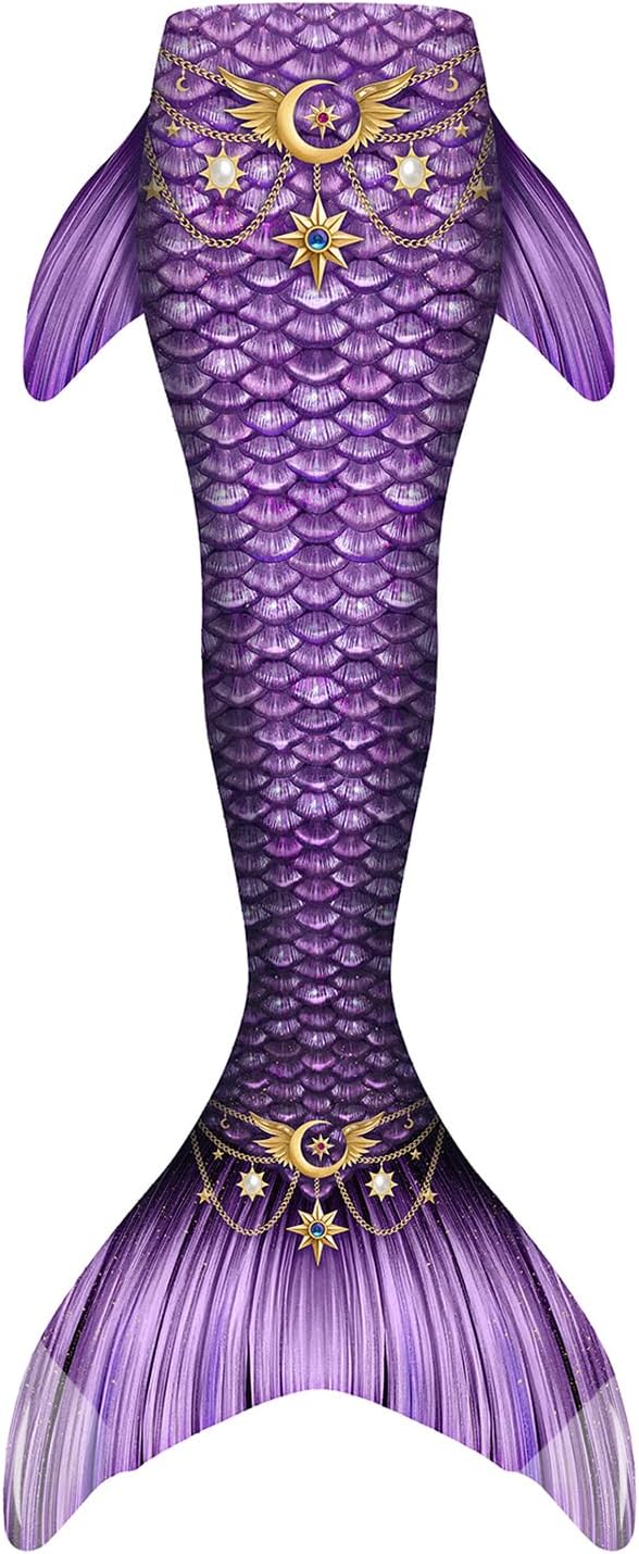 Mermaid Tails for Swimming for Women, Teens and Adults Fabric Tail Skin ONLY