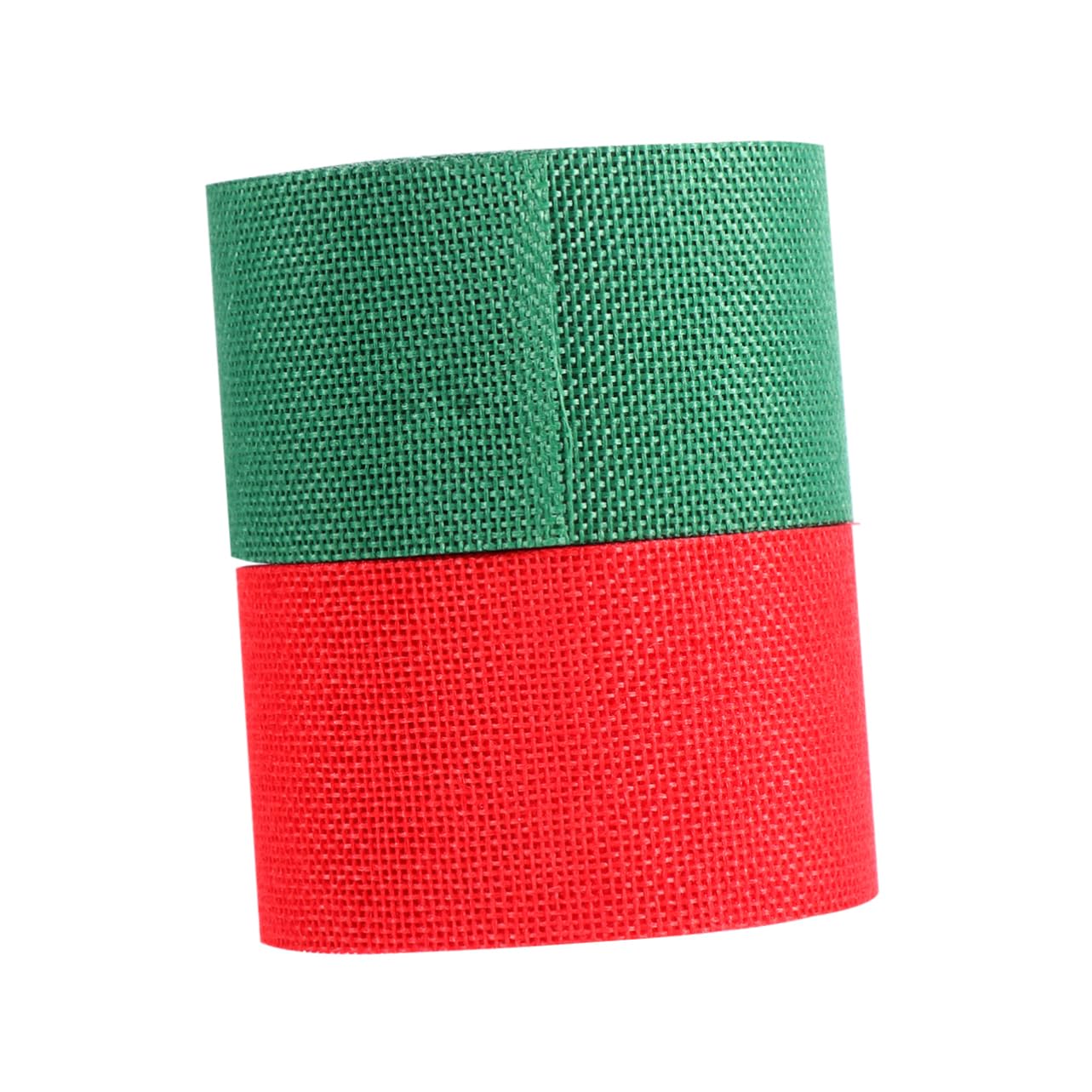 NUOBESTY 4rollen Weihnachtsband Aus Leinenimitat Für Dekoration Und -projekte Für Hochzeiten Und Festlichkeiten