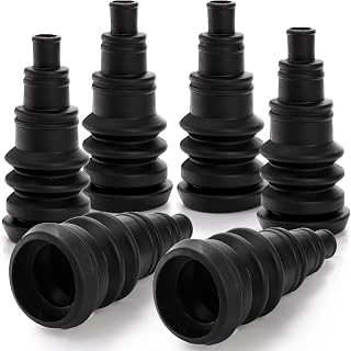 Yarlung 6 Pack Universal Firewall Boots, Rubber Firewall Grommet Kit for Wire Bundles 3/8" to 1", Quick and Easy Grommets for Automotive Vehicle Running Cables