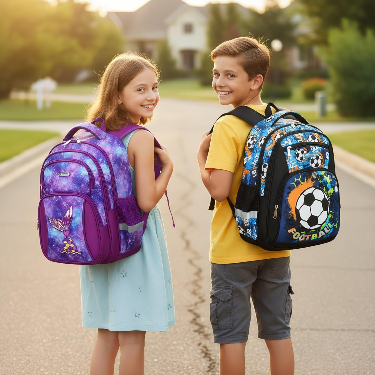 Mochila infantil para niñas, preescolar, primaria, jardín de infantes, mochila escolar de 15.6 pulgadas, multifuncional, bonita y de gran capacidad