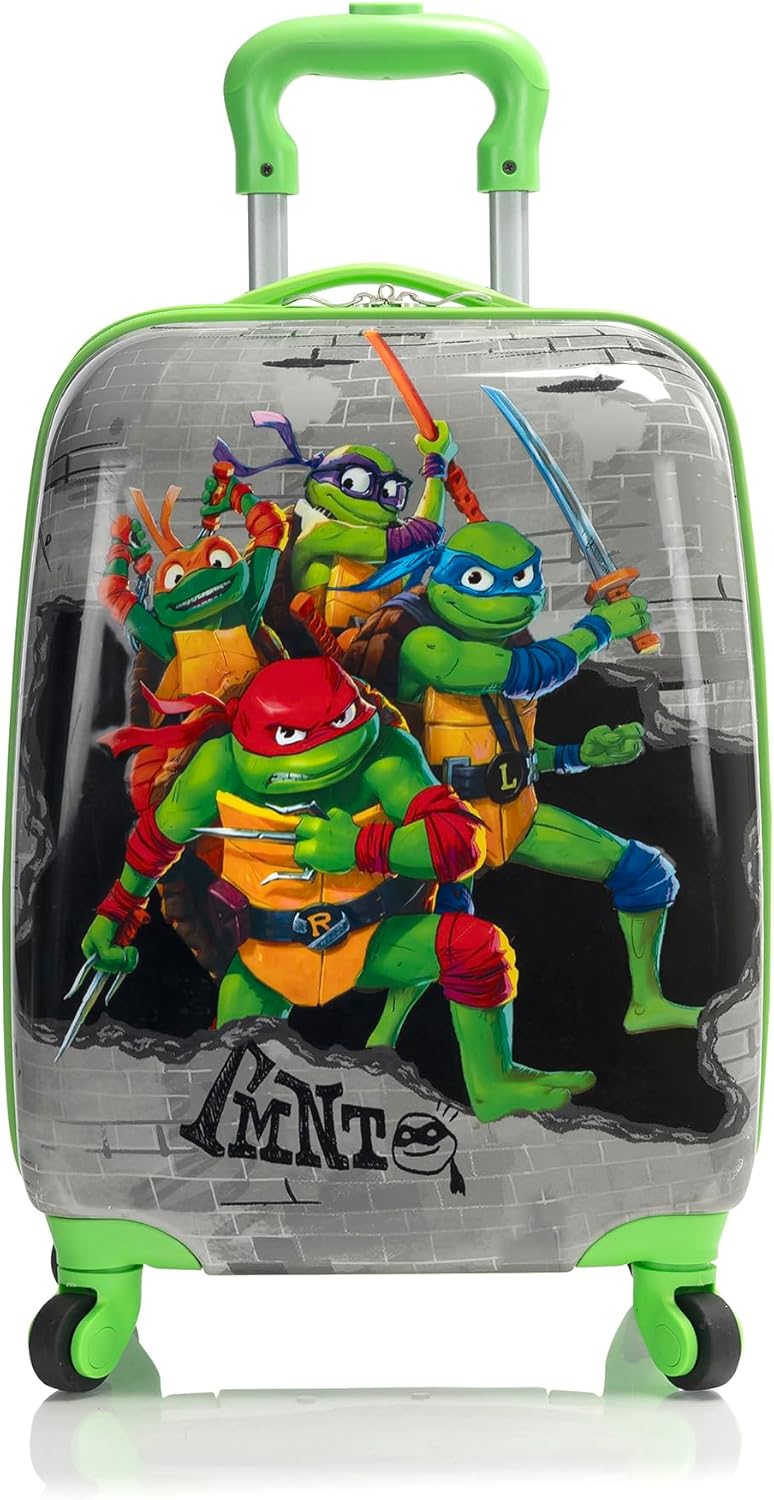 Heys TMNT Hardside 18" Luggage Spinner Carry-on Travel Trolley Suitcase for Kid