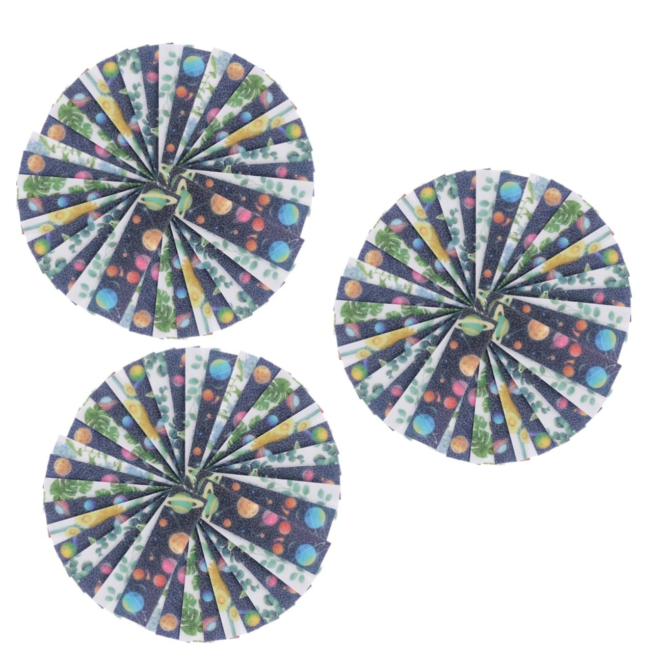 NUOBESTY 3 Juegos Pegatina De De Pegatinas Adhesivas Pegatinas Infantiles Stickers Infantiles Junta Agitarse Calcomanía Tranquila Tiras De Ansiedad De Uso Diario 50 Hojas * 3