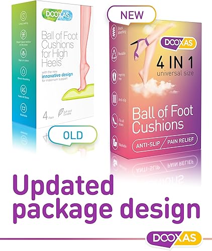 Miniatura 6 de Cojines de bola de pie para tacones altos, inserciones de tacón alto, insertos de zapatos de gel para aliviar el dolor de pies, más comodidad con