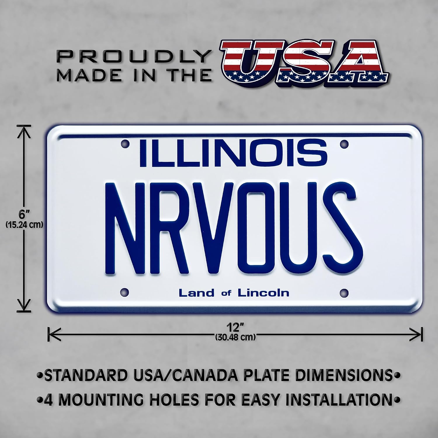 Celebrity Machines | Ferris Bueller | NRVOUS | Stamped Vanity Plate, Metal Decorative Tag, Corrosion Resistant, Quality Novelty Sign, Wall Decoration, Wall Hanging image 4