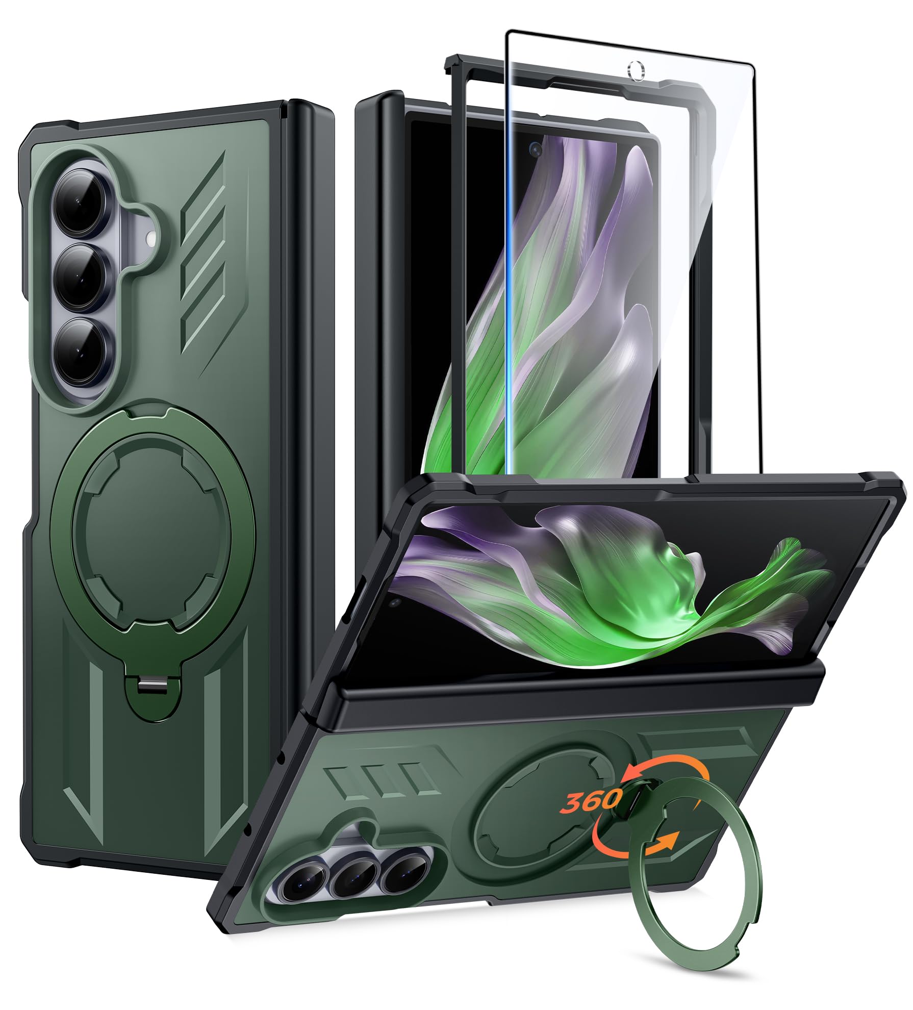 for Samsung Galaxy Z Fold 8 Ultra Case with 360 Magnetic Stand