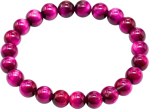 Miniatura 632 de Amazing Gemstone Pulsera de cristal para mujeres y hombres, pulsera de cristal curativo de protección, pulsera elástica con cuentas de piedras