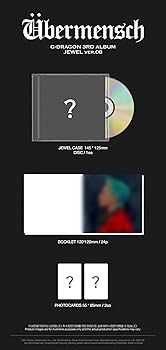 Amazon.com: G-DRAGON ÜBERMENSCH 3rd Album UBERMENSCH (JEWEL Ver. 8