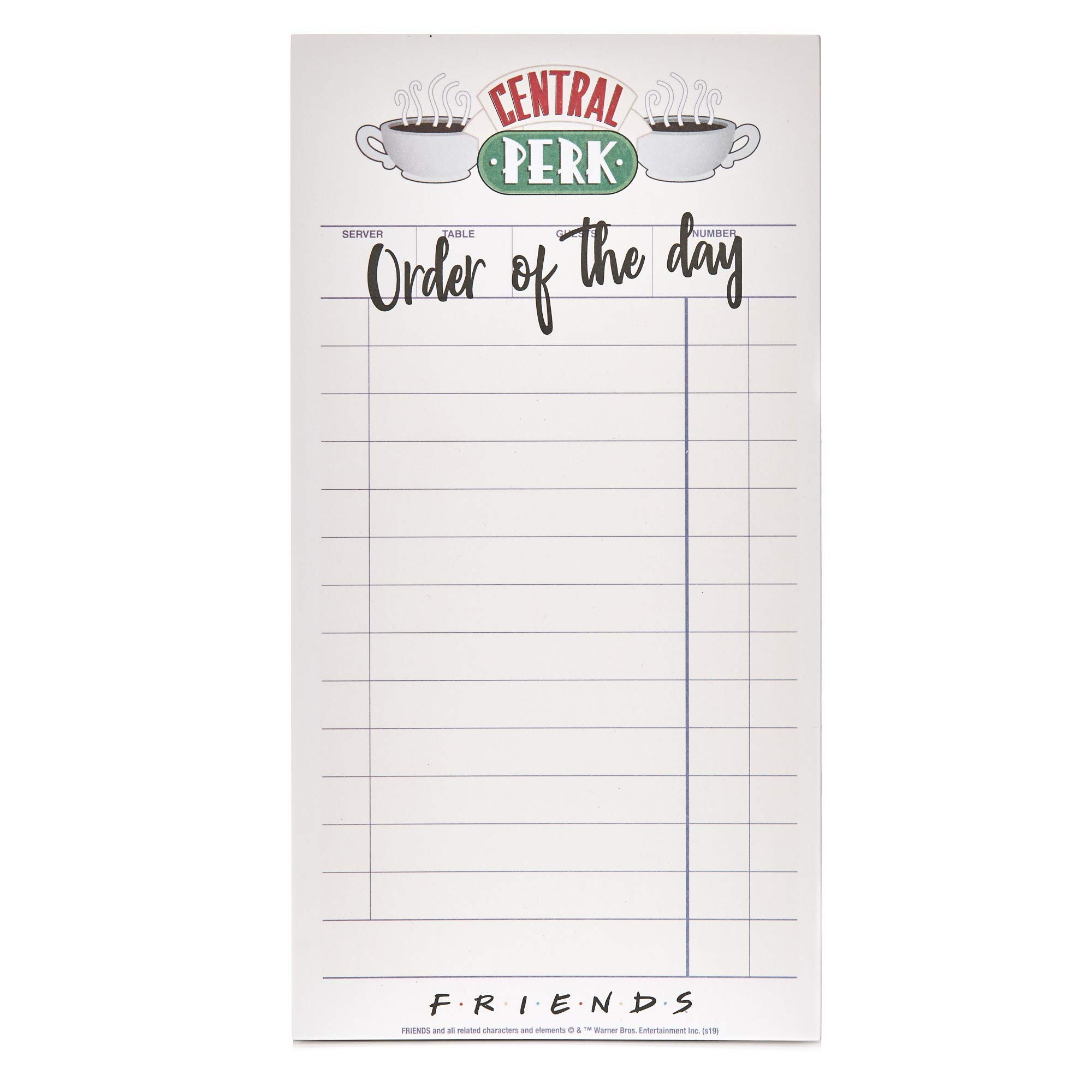 Paladone Friends Slim to do List, Medium, Multicolor Kitchen & Home