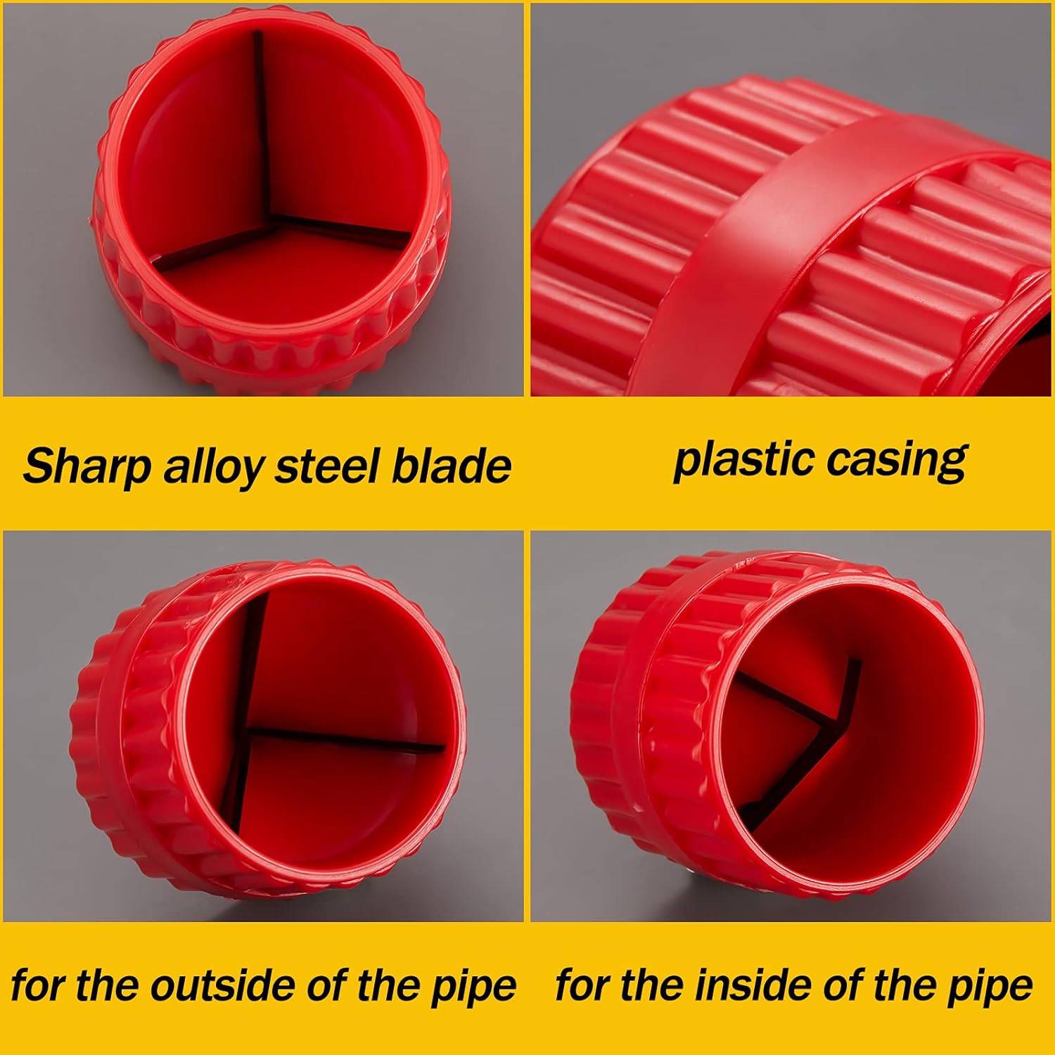 Buy 2 Pieces InnerOuter Reamer Pipe and Tube Deburring Reamer Tubing