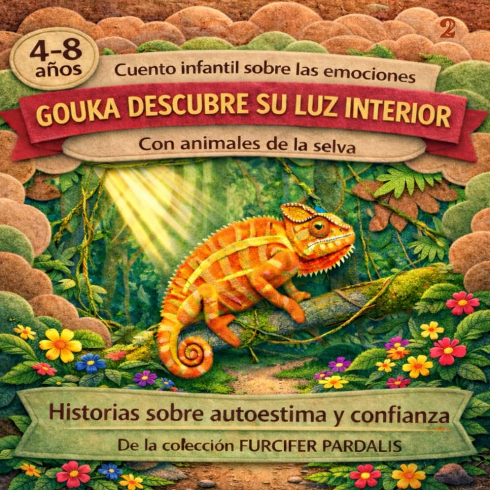 Gouka descubre su luz interior: Un relato sereno sobre confiar en uno mismo: 2 (FURCIFER PARDALIS. LA INTRÉPIDA VIDA DE GOUKA Y SUS AMIGOS DE LA SELVA)