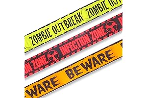 Babigo Halloween Caution Tape: Hauntingly Effective Crowd Control