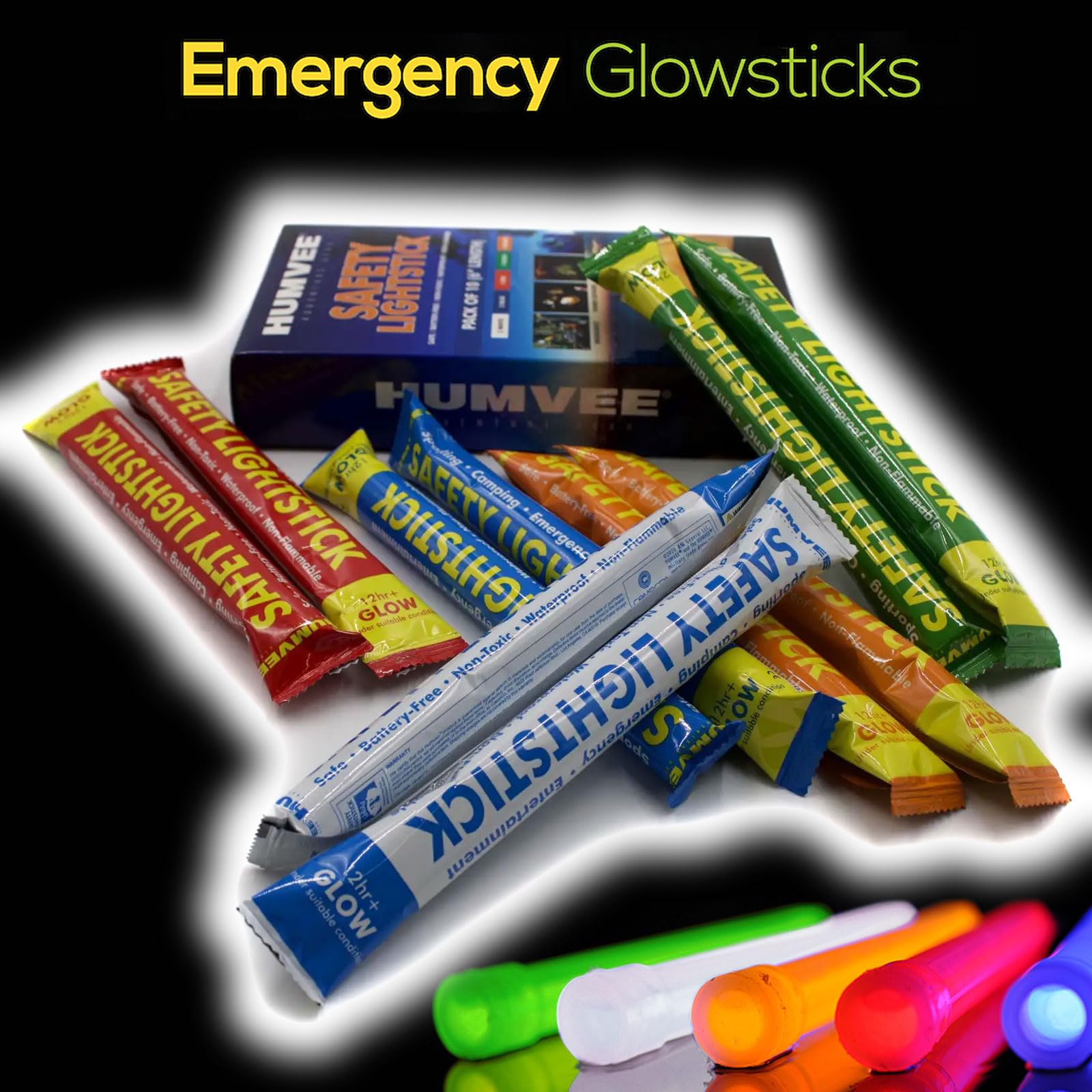 Humvee Accessories HMV6FP10 12 Piece Light Stick Family Pack