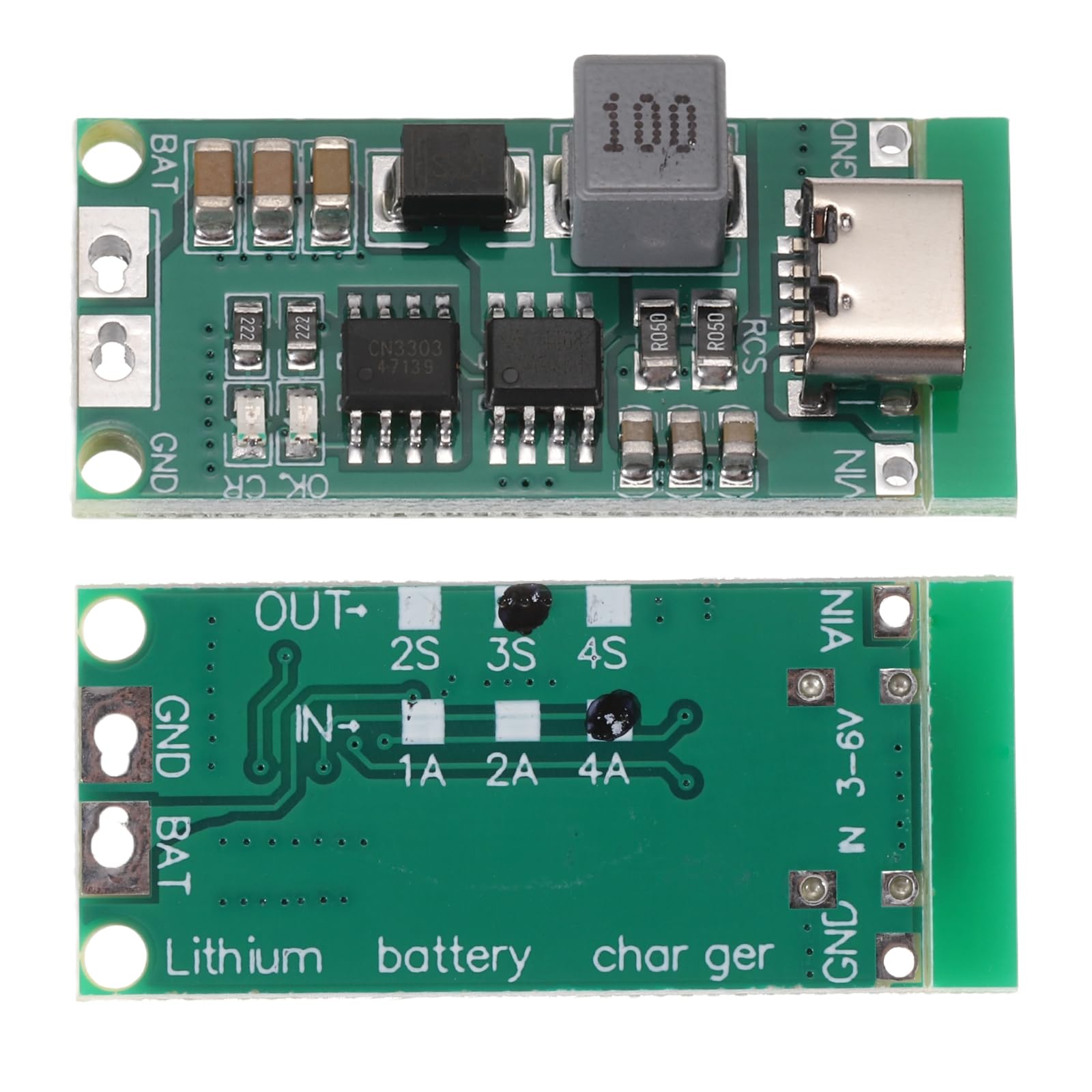 QUARKZMAN Pack of 2 Lithium Battery Boost Charging Module Multi