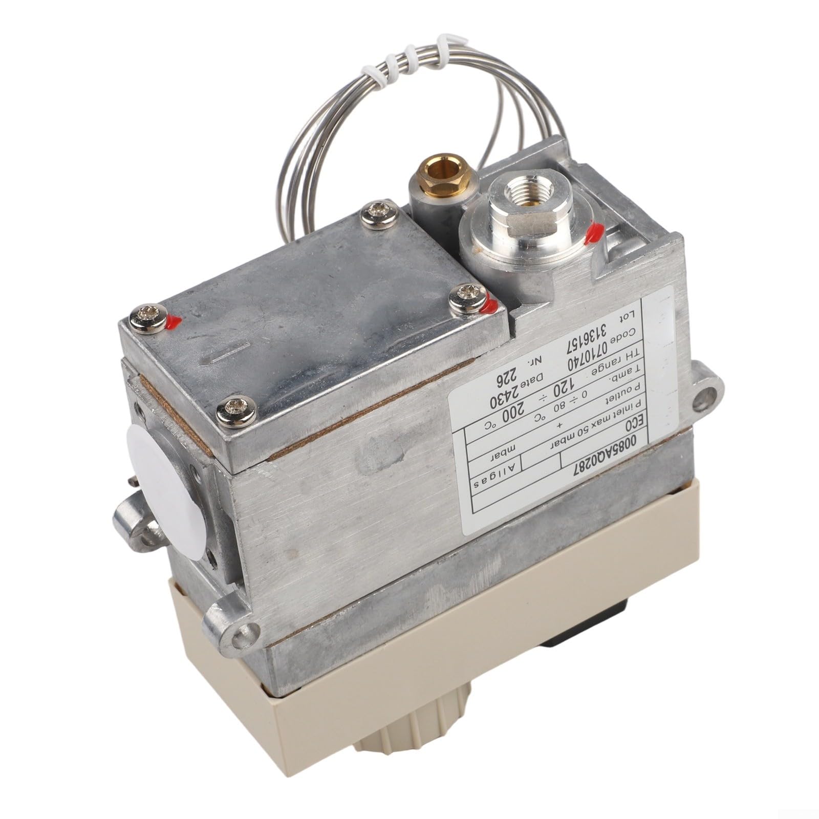 710 Gas Control Válvula Termostato 120-200 Equipo de Cocina Comercial Fryer Wok Vapor Horno ABS Material