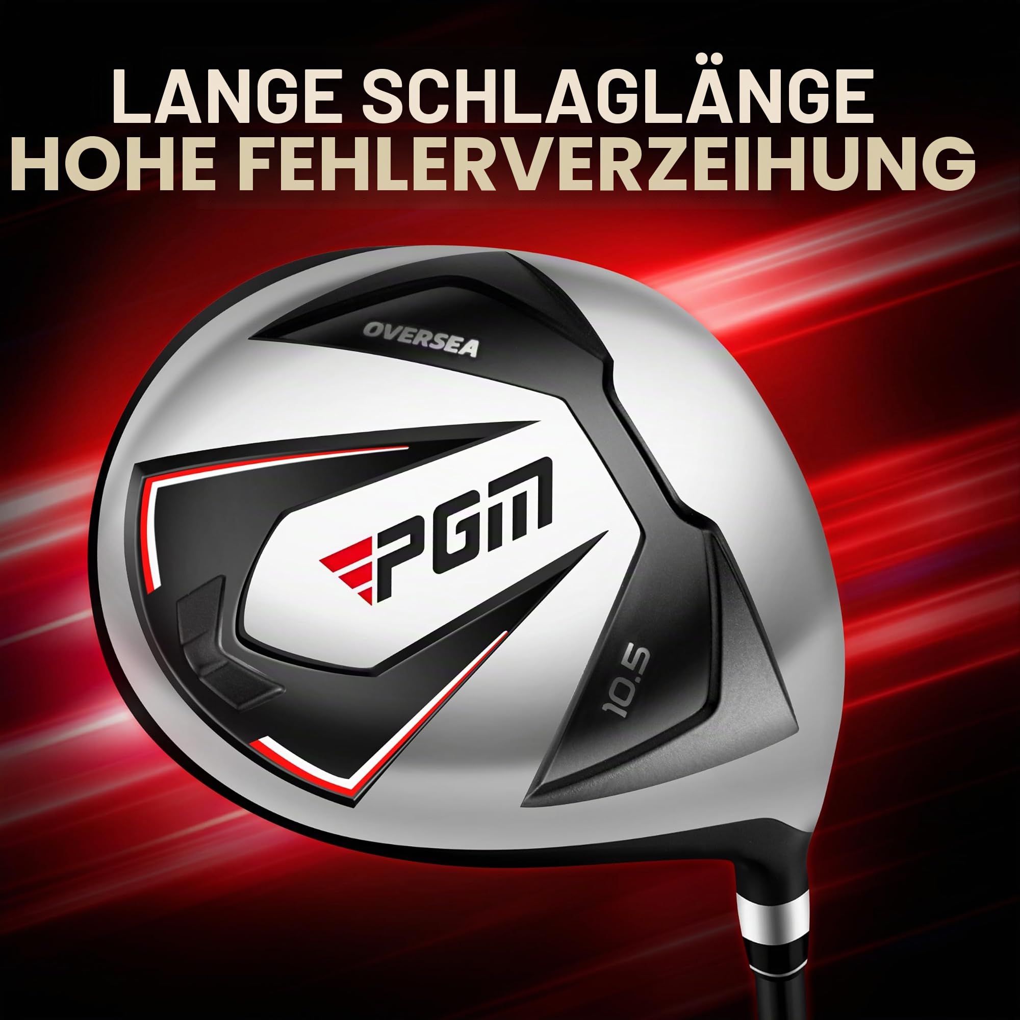 PGM Komplettes Golfschläger-Set für Herren, 12 Schlägern, 3 Holz (#1,3,5), 1 Hybrid (#4H), 6 Eisen (#5,6,7,8,9,PW), 1 Sandkeil (55°), 1 Putter – Golftasche, Geschenk für Golfer