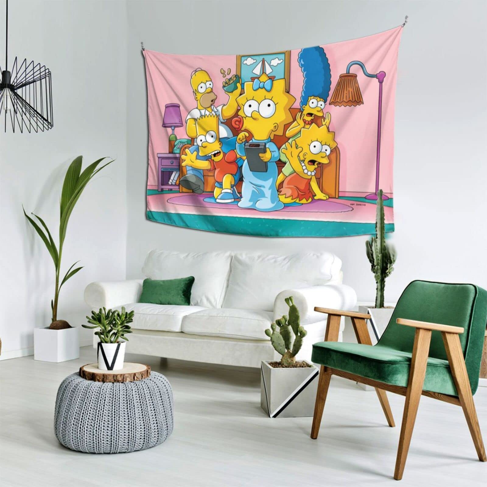 Amazon.co.jp: ザ・シンプソンズ タペストリー インテリア 壁掛け