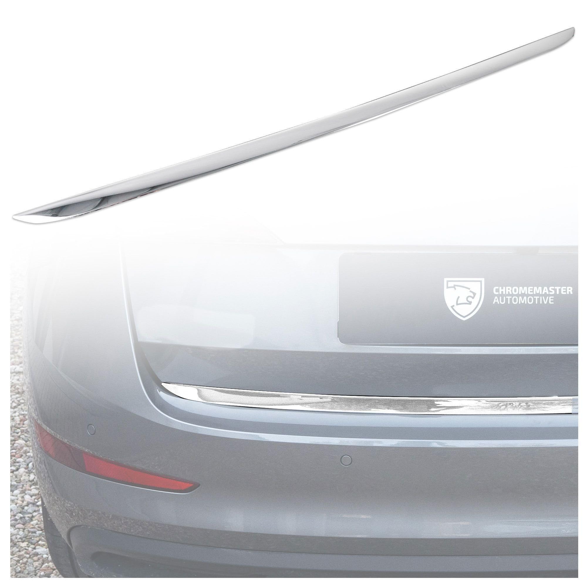 CHROMEMASTER | Moldura para Puerta Trasera del Maletero Compatible con Nissan Qashqai 2014-2021 | Embellecedor del Portón Trasero del Coche Protege la Pintura de Arañazos y Daños