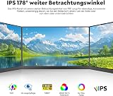 15.6" Full HD Portable Monitor 1920x1080 Pixels Portable Monitor with External HDR Eye Care Display with Type-C/USB-C, for Laptop/PC/Mac/PS45 (15.6 Inches - with Stand) - 2