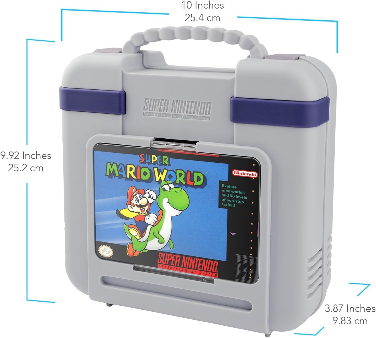 PDP 907-001 Snes Classic Deluxe Carrying Case for the Super Nintendo Classic Console