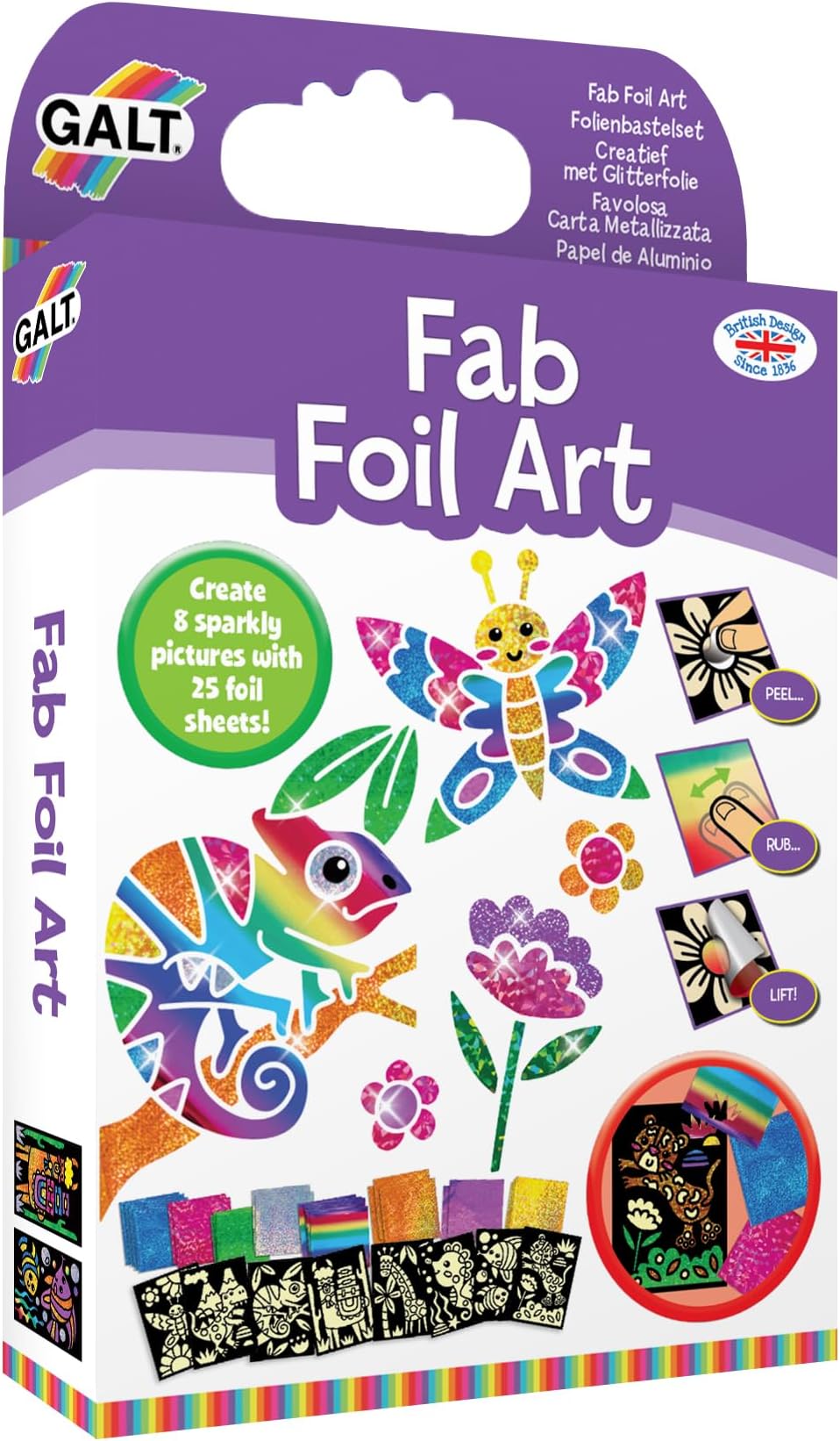 Galt Activity Pack Fab Foil Art Craft Kit