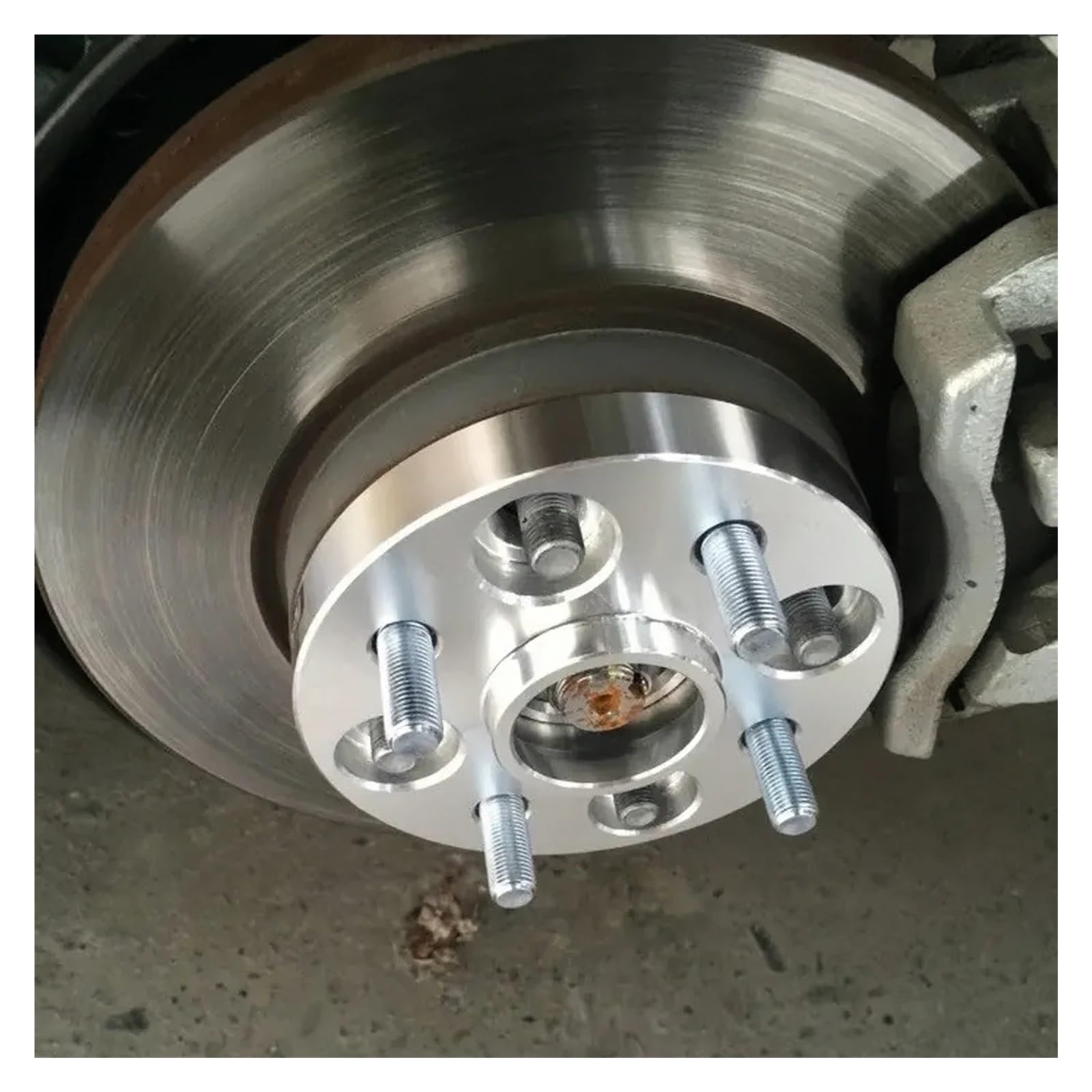 1pc Adattatori per ruote Distanziatori PCD 4x100 CB 57.1mm Borchie aletta M12x1.5 Spessore 15/20/25/32/38/44mm(44mm x1Piece)