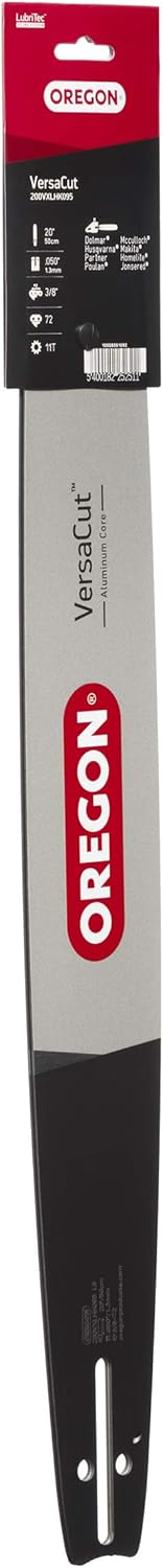 Oregon 200VXLHK095 .050" Gauge 3/8" Pitch VersaCut Guide Bar, 20"