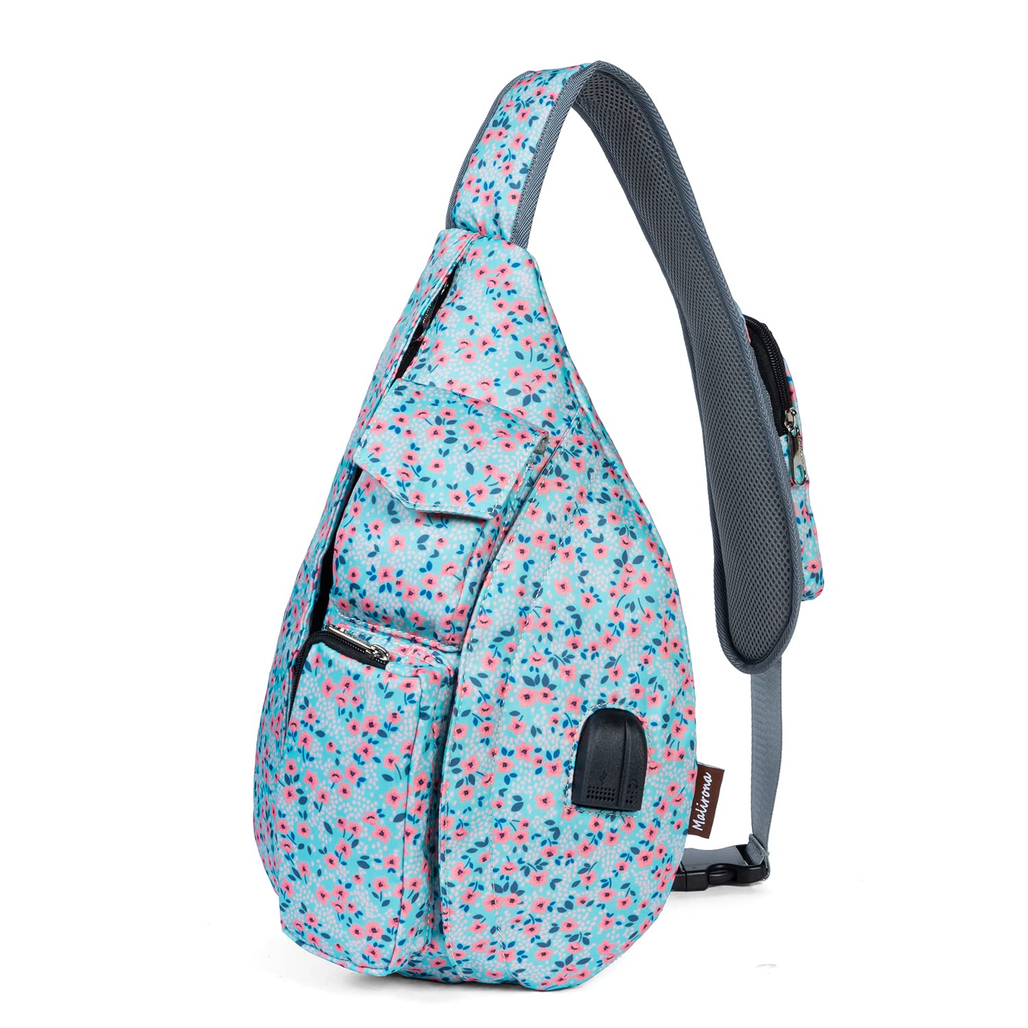 Malirona Sling Bag for Women Sling Backpack Hiking Daypack Multipurpose Crossbody Chest Bag