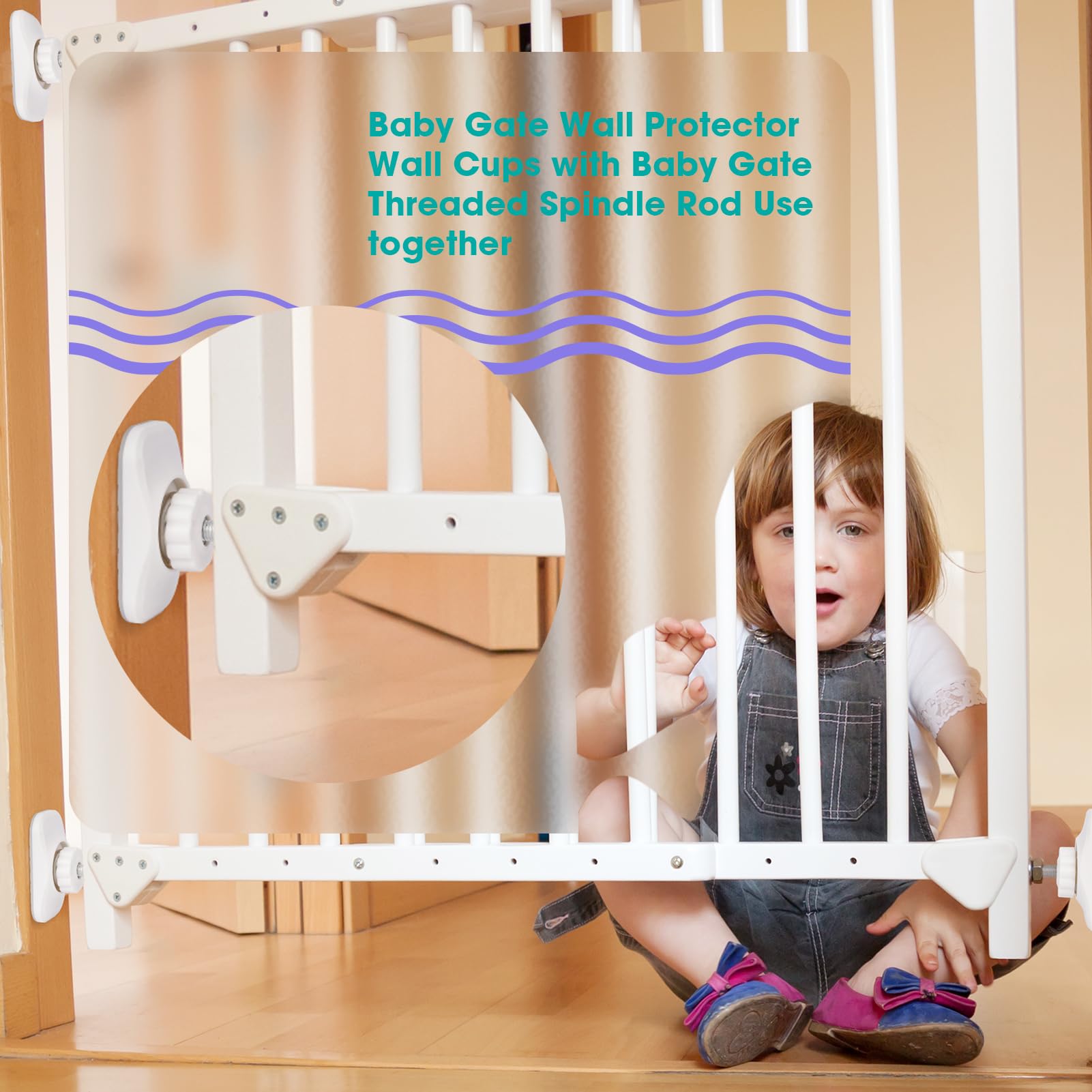 Wall Cups For Stair Gate Baby Gate Wall Cups Pack Baby Gate Wall