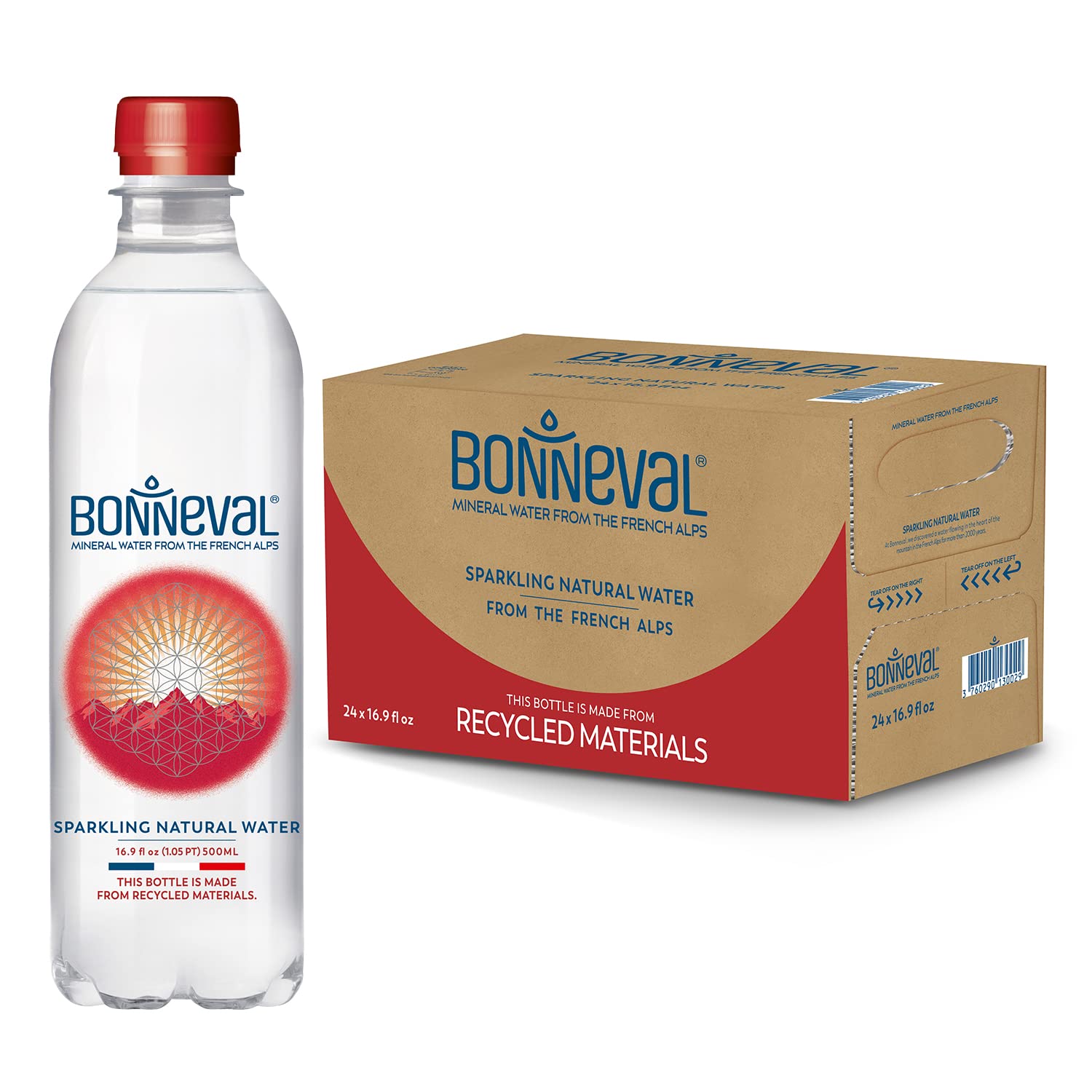 BONNEVAL Natural Sparkling Water. Mineral water from the