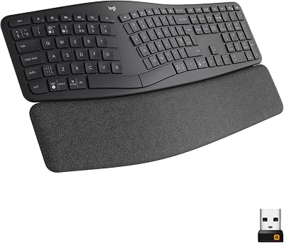 Logitech Ergo K860 – Grafito US INTL – INTNL QWERTY, Grafit