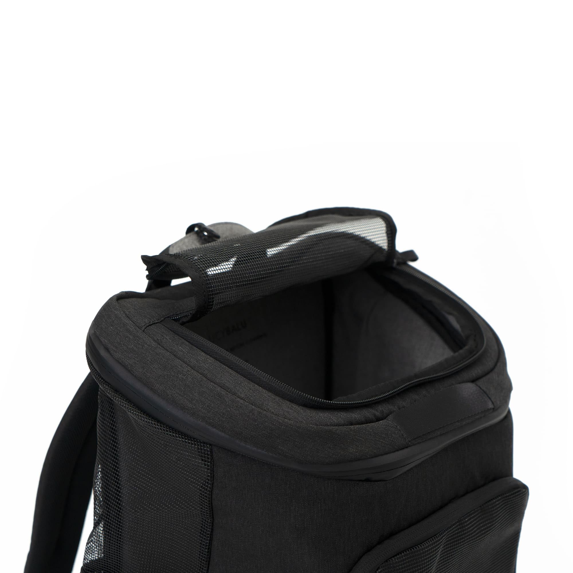 LucyBalu® Hop-on Sac à Dos de Transport pour Chat I Anthracite