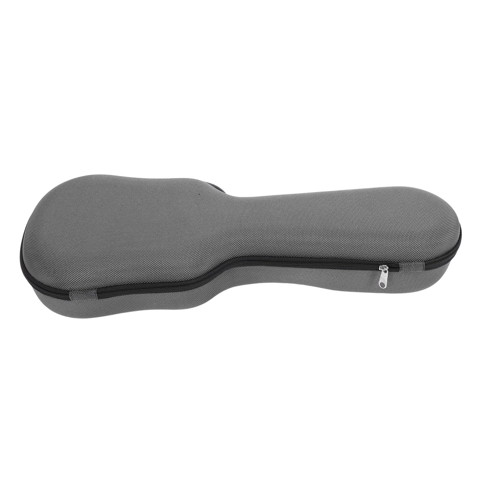 VGEBY 21-Zoll-Akustikgitarrentasche, 1200D-Polyester-Gigbag mit Abnehmbarem Schultergurt, Plüsch-Innenhalsschnalle, Ergonomischer Griff für Reisen, Studenten, Spieler, Ukulele (Gray)