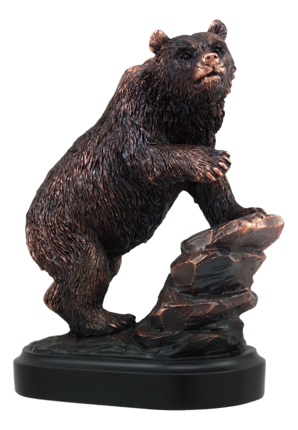 Amazon.co.jp: Ebros Grizzly 川に登る熊 ロック像 高さ6.25インチ