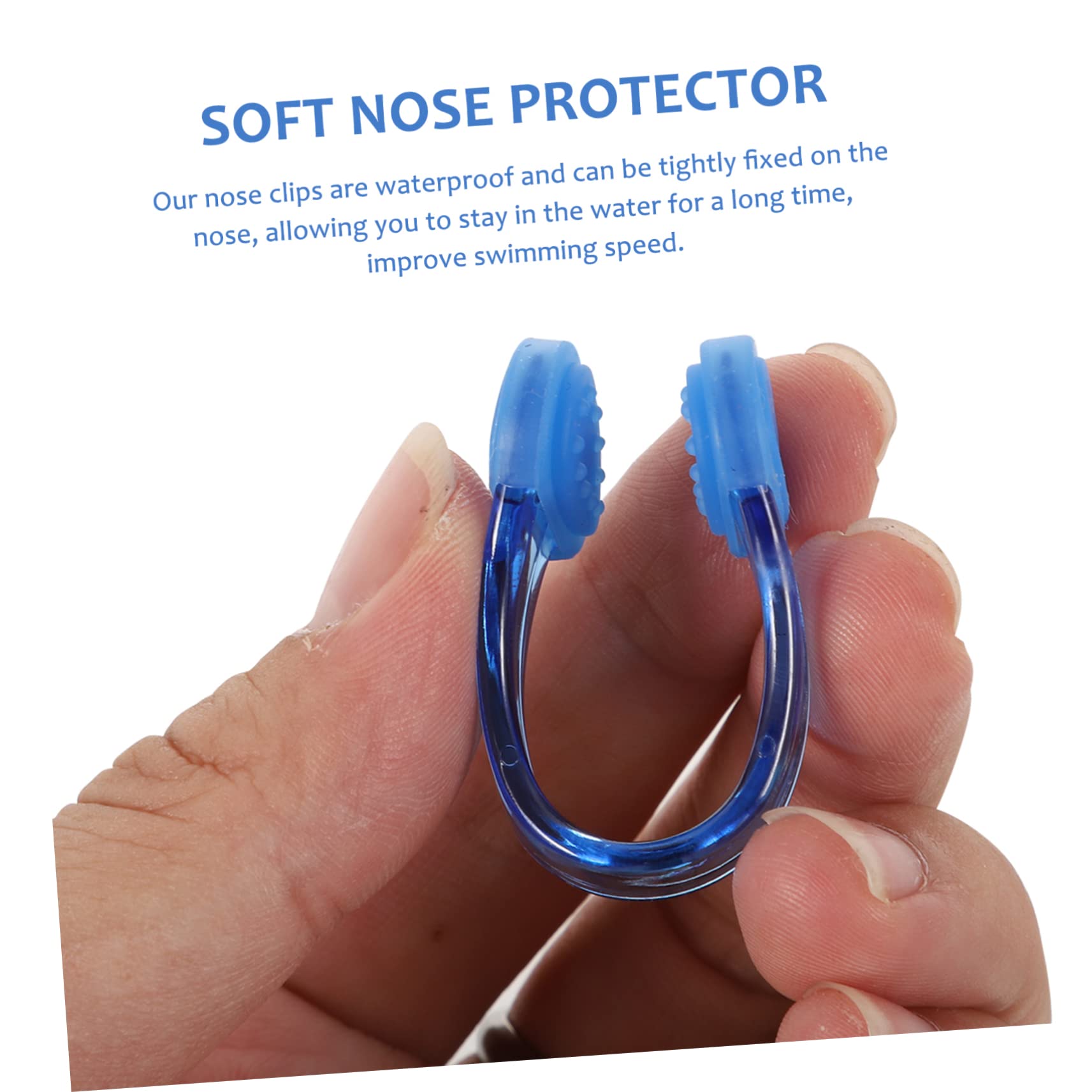 Kisangel 30stücke Schwimm-nasenklammer Teiliges Ergonomisches Design Weich Und Komfortabel Für Schwimmer Und Lernende Langlebige Und Pc-Materialien Für Pool Geeignet