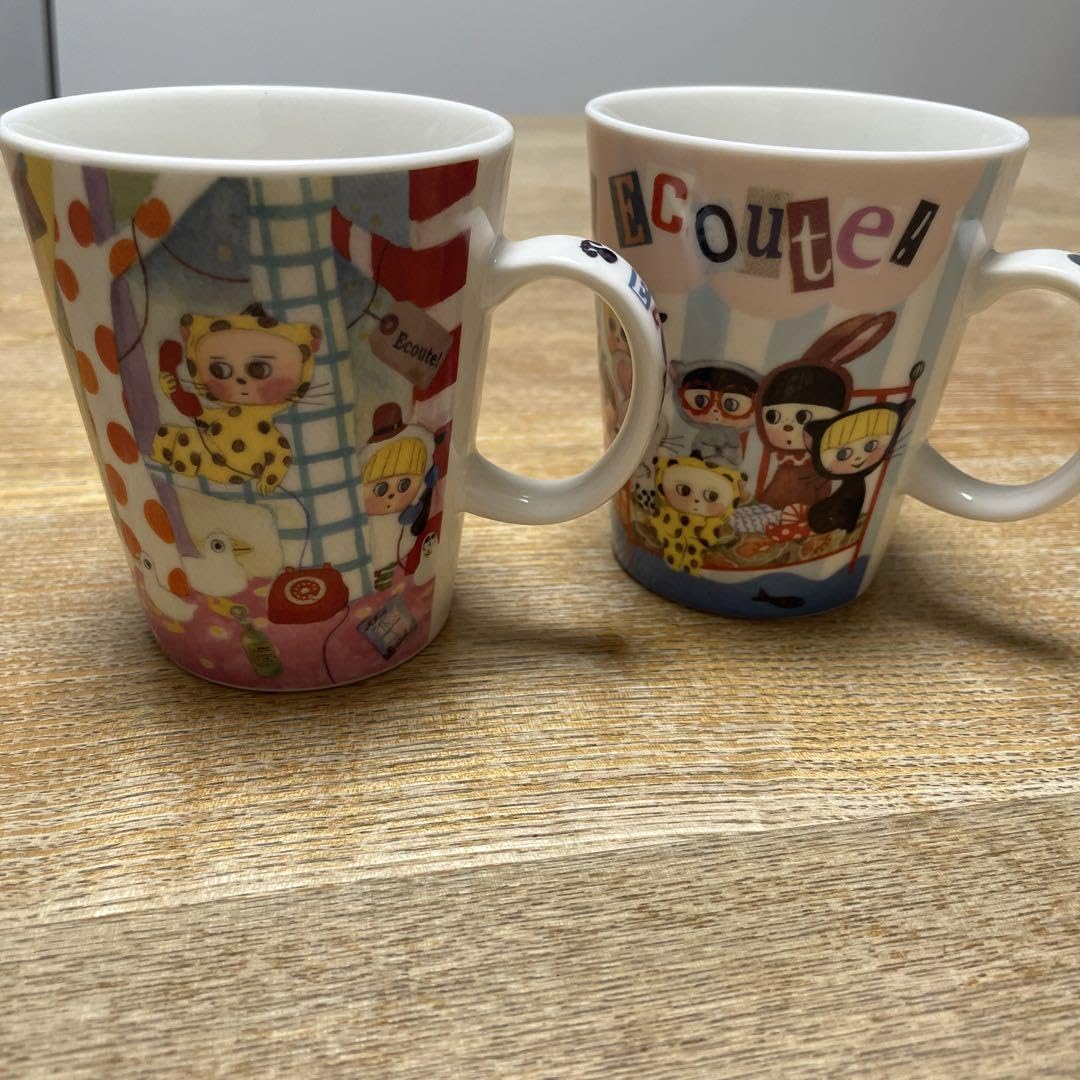 Amazon.co.jp: マリーニモンティーニ Ecoute マグカップ 2点セットNo