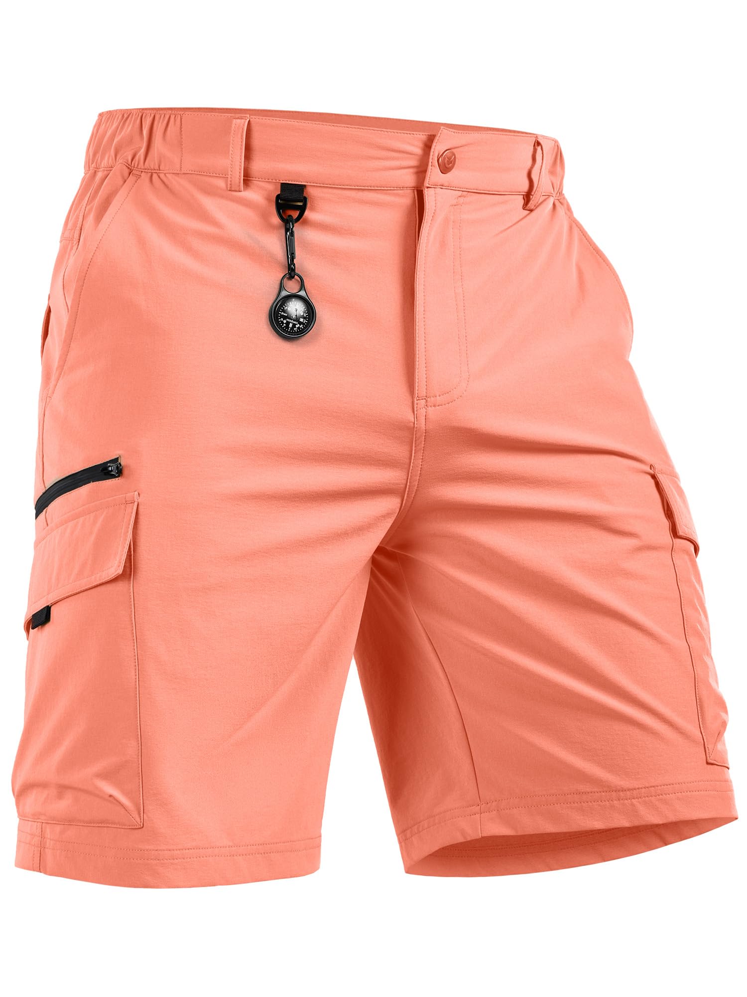 NORTHYARD Men's Cargo Hiking Shorts 9 Lightweight Outdoor Tactical