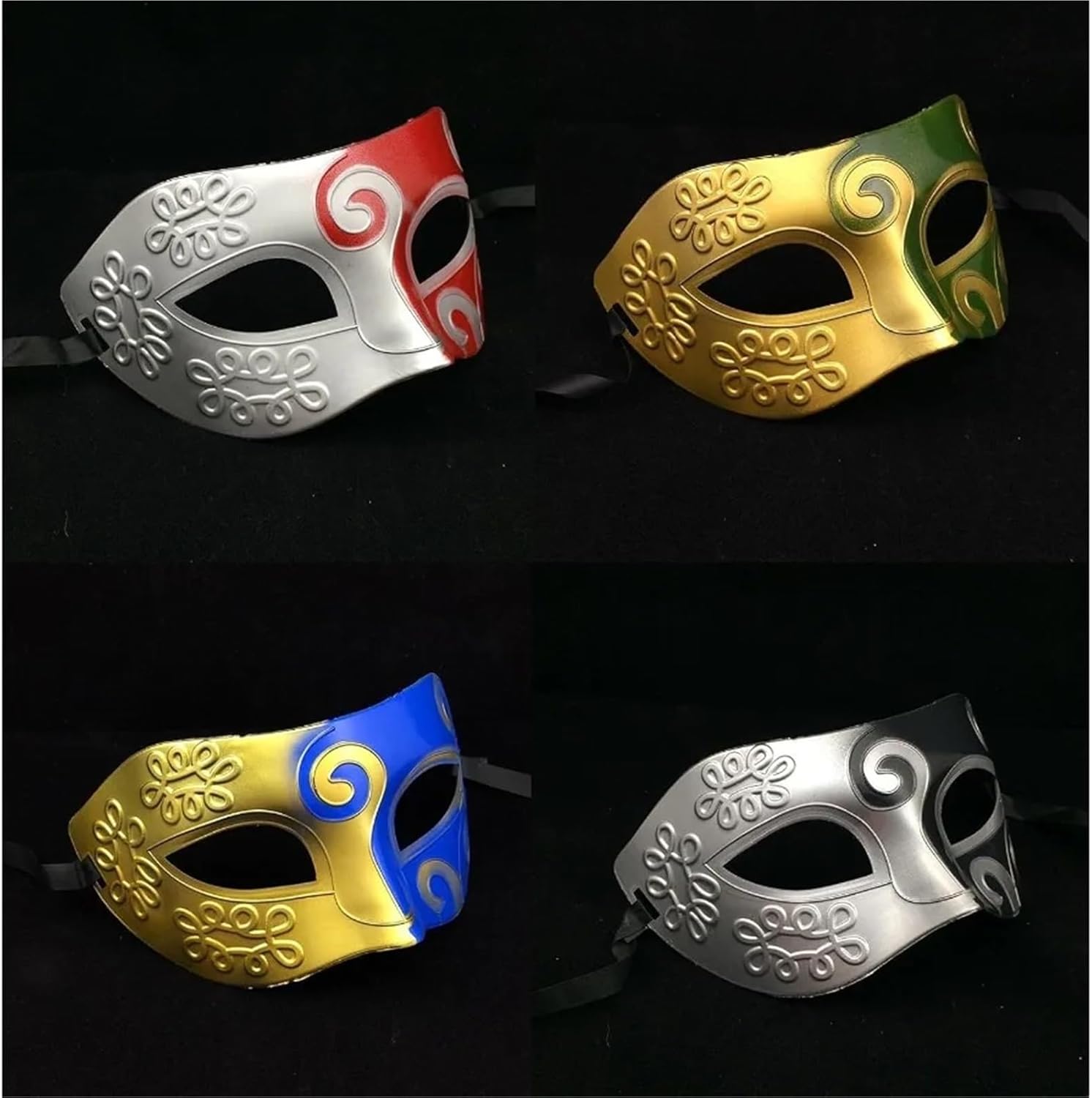 Masquerade Ball Masks Unisex Retro Masquerade Mask Costume Party Accessory Pack of 16 for Festive Events Decorative