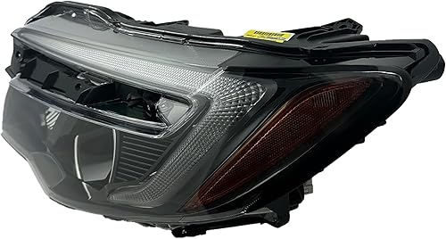 Miniatura 9 de Conjunto de faros delanteros compatible con Honda Pilot (2016-2018), Ridgeline (2017-2020) Faro halógeno certificado CAPA, izquierdalado del