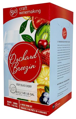 Miniatura 3 de Orchard Breezin' Very Black Cherry Wine Kit