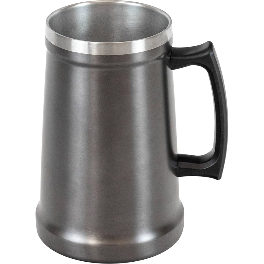 Amazon.co.jp: 和平フレイズ 大容量 1L 真空断熱 メガジョッキ