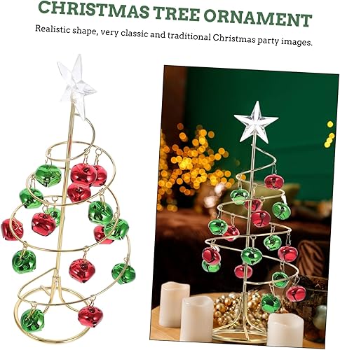 Miniatura 2 de PRETYZOOM Árbol de Navidad de escritorio, árbol de Navidad, mesa de árbol de Navidad, decoración de escritorio de Navidad, árbol de Navidad en