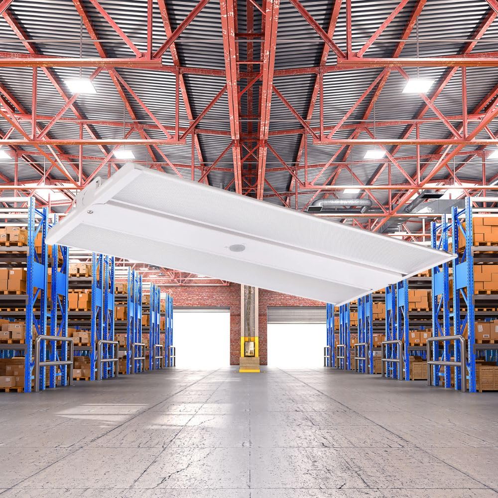 WareLight Oslo Compact Linear High Bay Fixture - 23 100 Lumens Wattage and CCT Selectable 120-277V LED Light — view 6