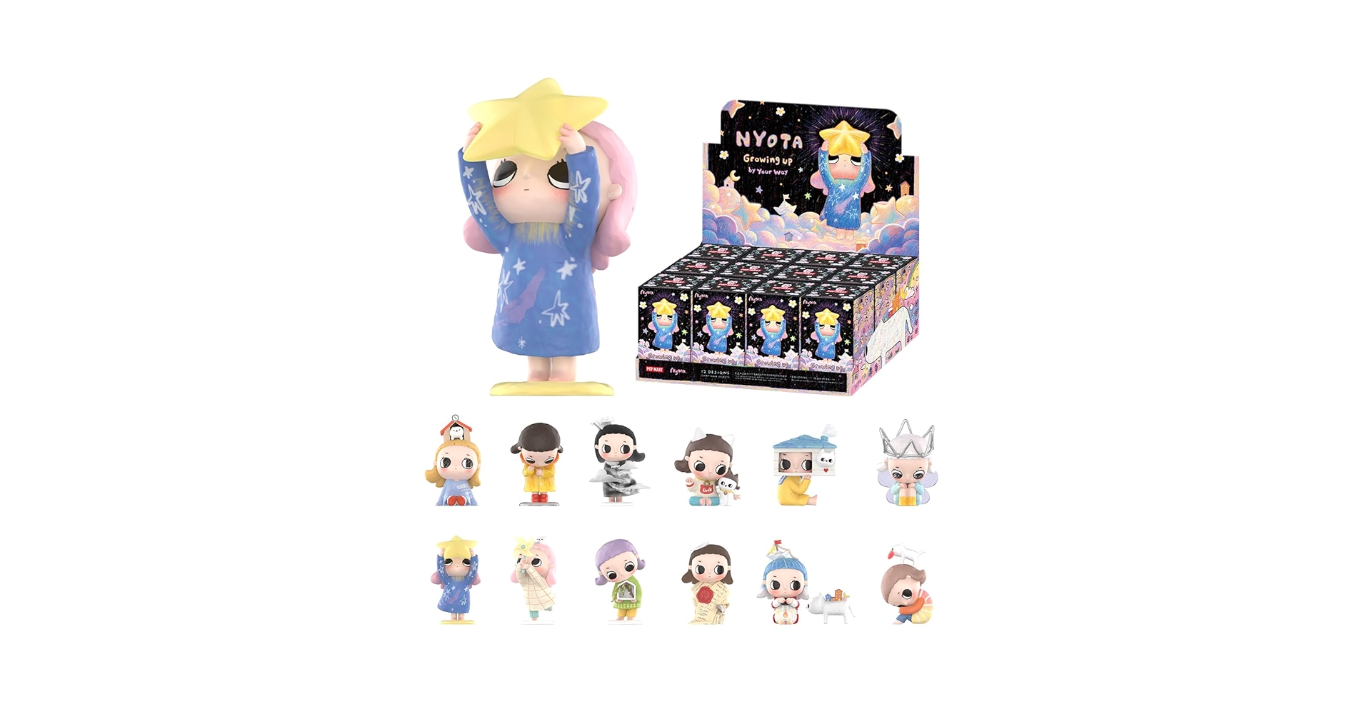 Amazon.co.jp: POP MART Nyota Growing up by Your Way シリーズ