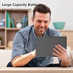 Tablette 10 Inch Android 15 Comprimés avec cas, 8GB RAM+32 Go ROM(support1TB Élargir), 6000mah pile 10 dans Tableta, caméra double 2MP+8MP 5G WiFi-6 10,1'' IPS HD écran tactile Tablette incloud Cas Stylus