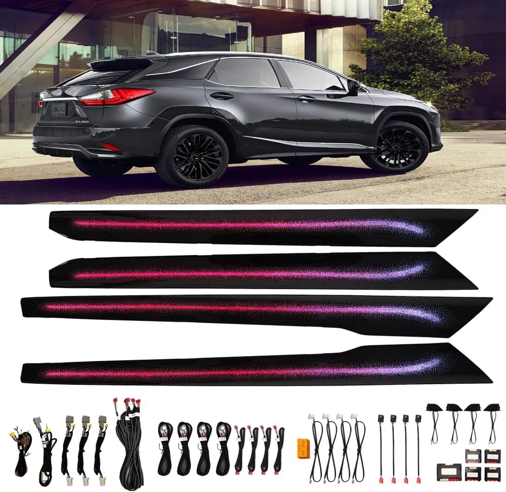 256 Color For 16-21 RX350 RX450h/L Gradient Ambient Lighting Atmosphere Light