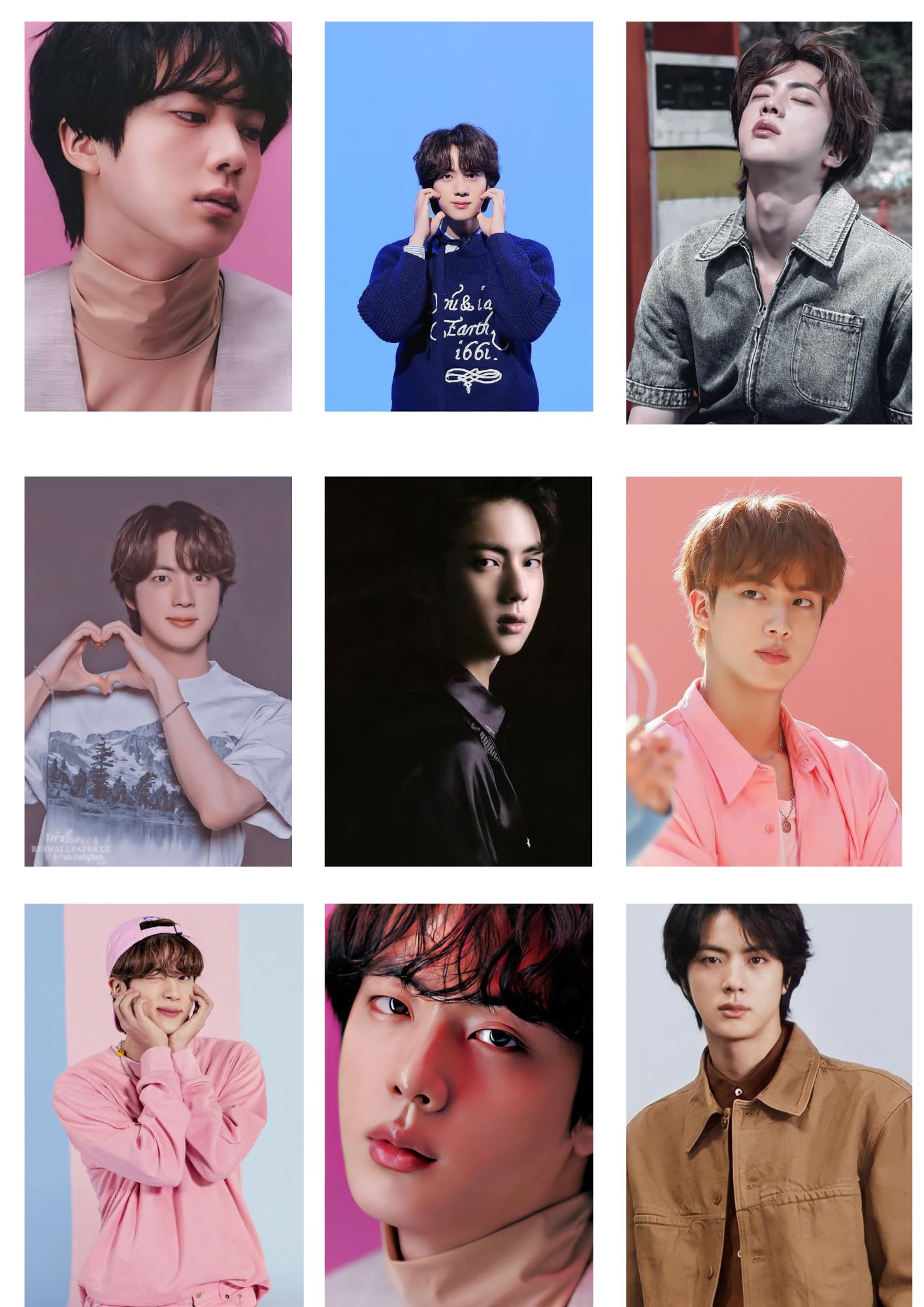 Bestowal Store BTS Jin (Kim Seokjin) BTS Member Solo Photocard