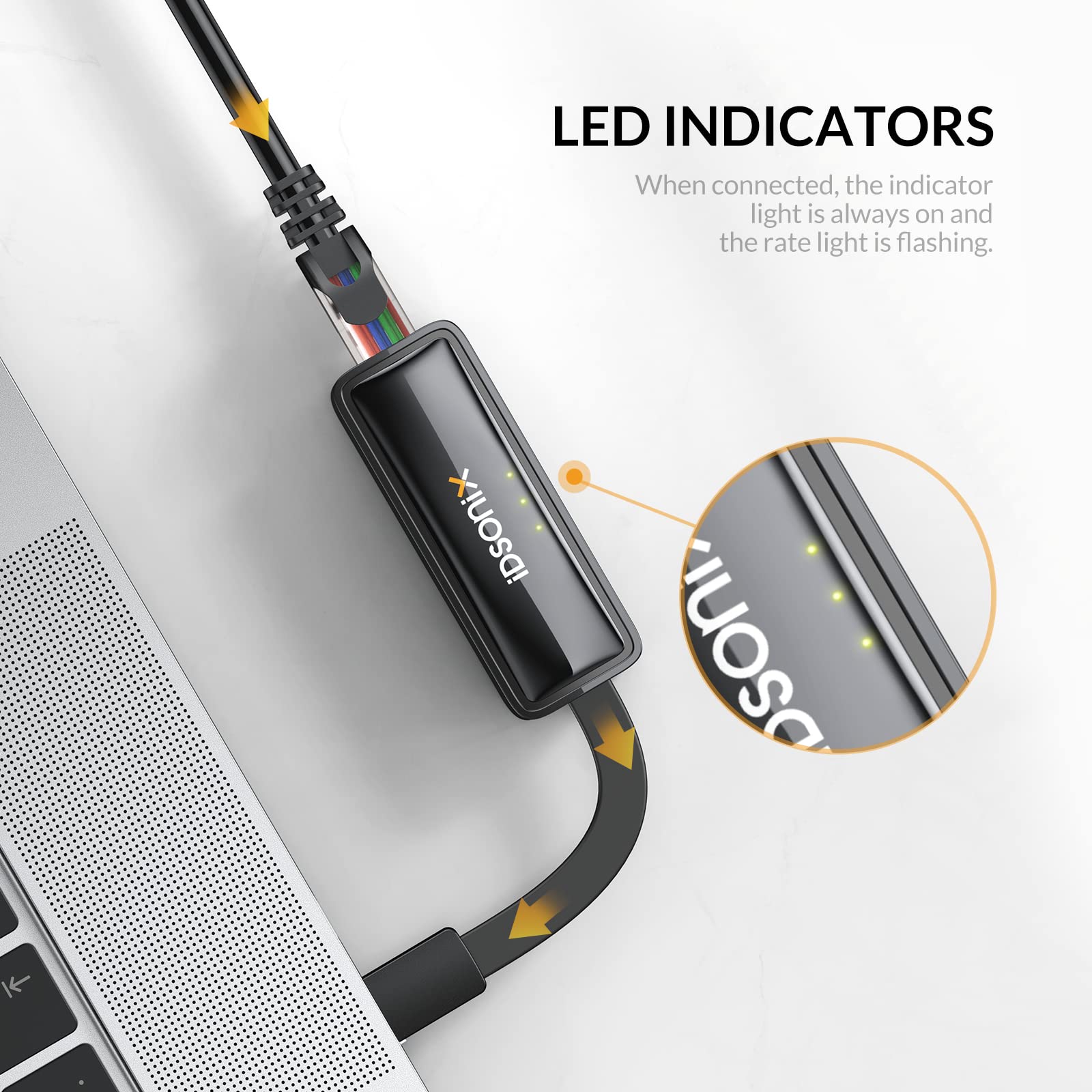 RJ45 ギガビット イーサネット アダプター Amazon | USB toギガビットrj45イーサネットネットワーク