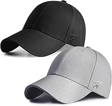 HASAGEI Baseball Cap Herren Damen Basecap Baseball Kappe Reine Farbe Baseboard Baseballkappe Cotton Cap für Tennis Golf Reisen