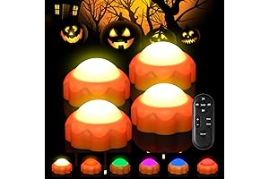 Halloween Pumpkin Lights 4 Pack