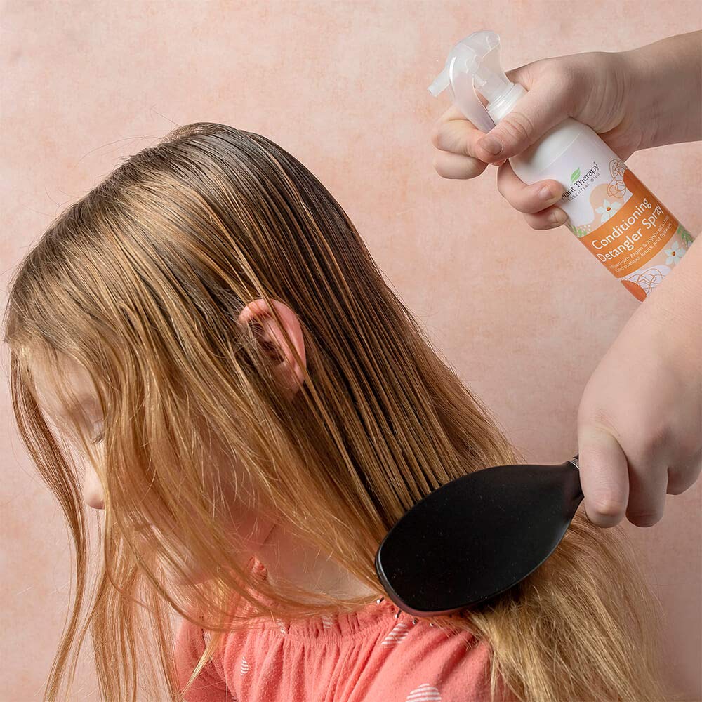 Plant Therapy Conditioning Detangler Spray 2-pack,  8 oz,  Smooth, Soften & Detangle, Paraben & Synthetic Fragrance Free, Vegan: Beauty